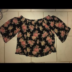 Off the shoulder blouse